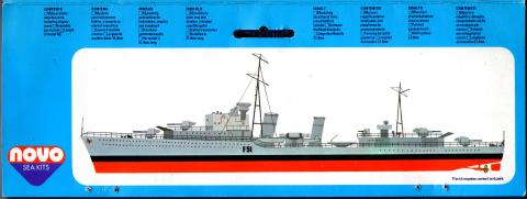 Схема окраски NOVO F123 HMS Ashanti destroyer